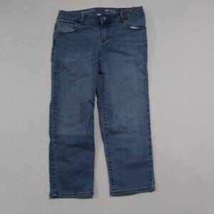 Sonoma Life Style Women Blue Jeans Capri Mid Rise Size 4